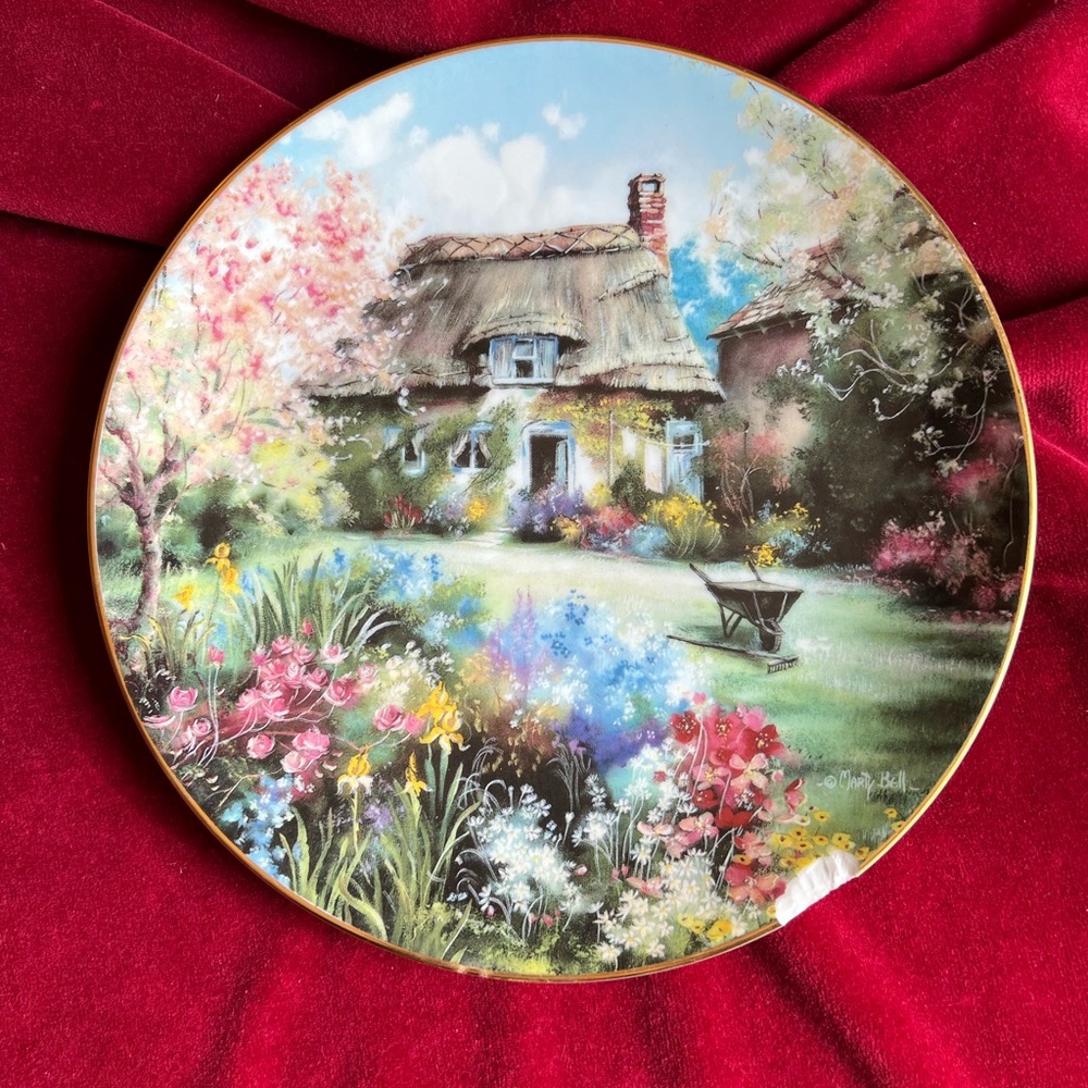 “ The Chaplin’s Garden” By Marty Bell. From the Hamilton Collection.